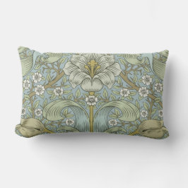 William Morris Vår Thicket: Antique Blommigt Lumbarkudde