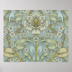 William Morris Vår Thicket: Antique Blommigt Poster