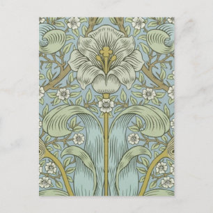 William Morris Vår Thicket: Antique Blommigt Vykort