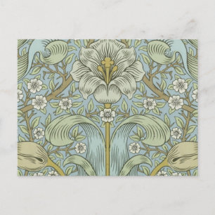 William Morris Vår Thicket: Antique Blommigt Vykort