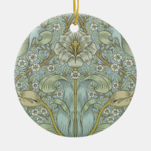 William Morris Vår Thicket Classic Mönster Julgransprydnad Keramik