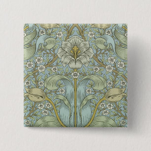 William Morris Vår Thicket Classic Mönster Knapp