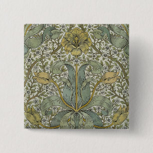 William Morris Vår Thicket Classic Mönster Knapp