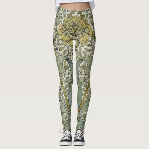 William Morris Vår Thicket Classic Mönster Leggings