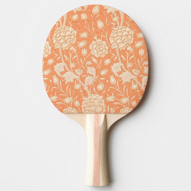 William Morris Vild Tulip berömd mönster Pingisracket (Framsidan)