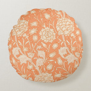 William Morris Vild Tulip berömd mönster Rund Kudde