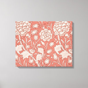 William Morris Vild Tulip Classic Victorian Design Canvastryck