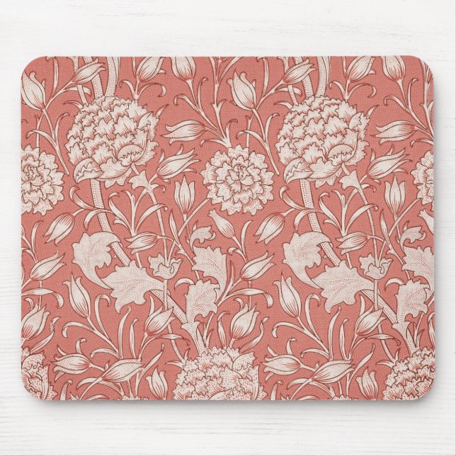 William Morris Vild Tulip Classic Victorian Design Musmatta (Framsidan)