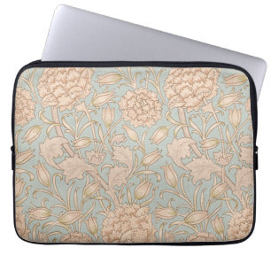 William Morris Vild Tulip Flower Blommigt Design Laptop Fodral