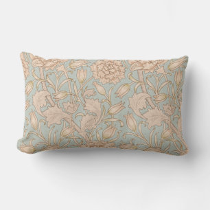 William Morris Vild Tulip Flower Blommigt Design Lumbarkudde