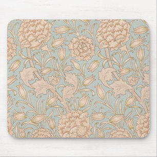 William Morris Vild Tulip Flower Blommigt Design Musmatta