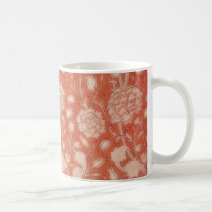 William Morris Vild Tulips Vintage Blommigt Kaffemugg