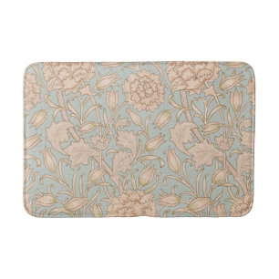 William Morris Vilda Tulpan Blommig Design Badrumsmatta