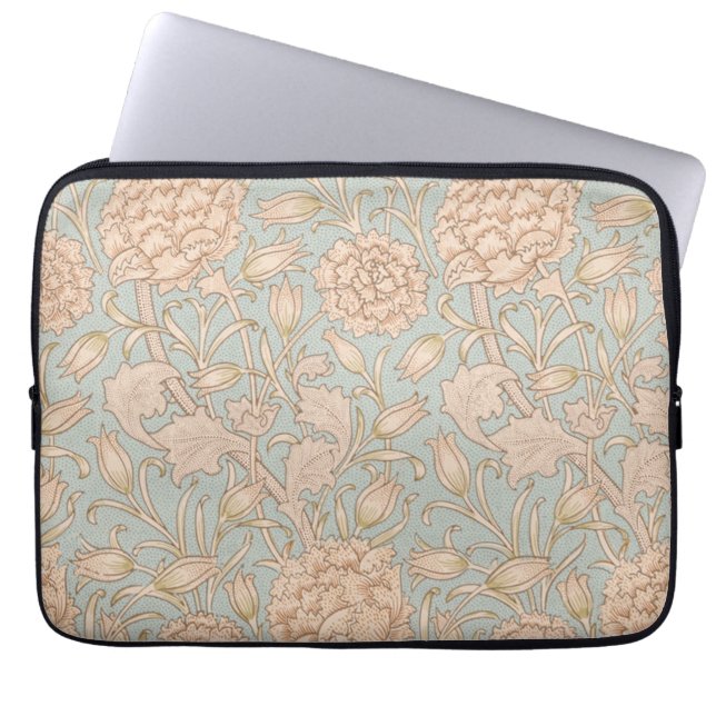 William Morris Vilda Tulpan Blommig Design Laptop Fodral (Framsidan)