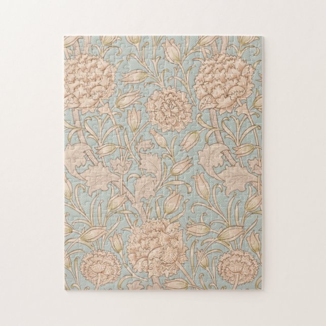 William Morris Vilda Tulpan Blommig Design Pussel (Vertikal)