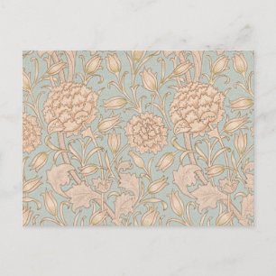 William Morris Vilda Tulpan Blommig Design Vykort