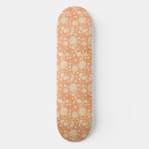 William Morris Vilda Tulpan Vintage Blommönster Mini Skateboard Bräda 18,5 Cm