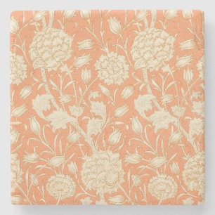 William Morris Vilda Tulpan Vintage Blommönster Stenunderlägg