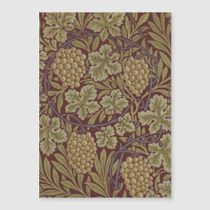 William Morris Vin Druv Röd Grön Konst