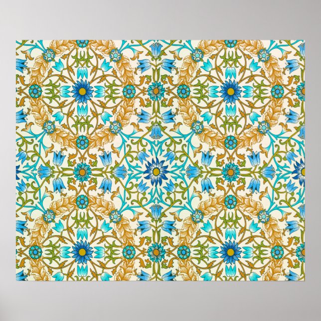 William Morris Vin  mönster (1873) Poster (Framsidan)