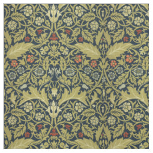 William Morris Vintage Acanthus Blommönster Tyg