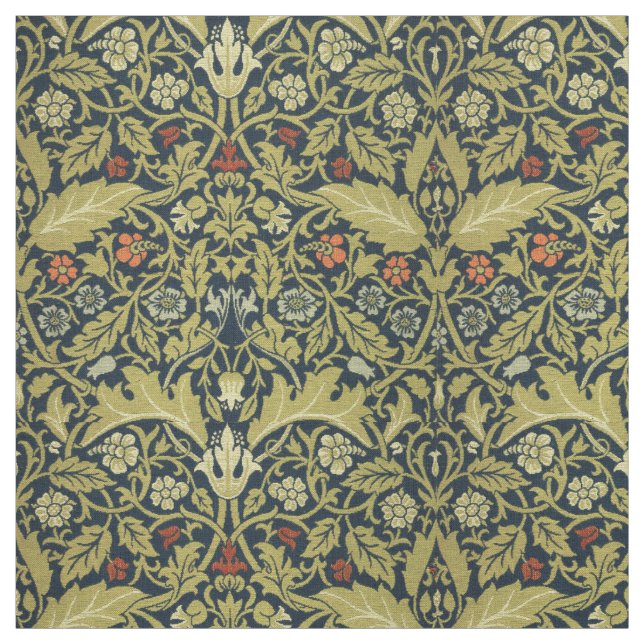 William Morris Vintage Acanthus Blommönster Tyg (Provkarta)