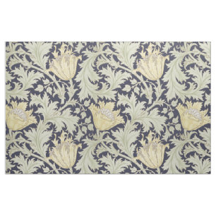 William Morris Vintage Anemone Blommönster Tyg