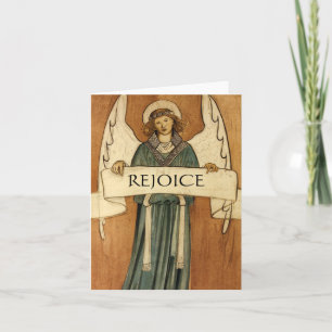 William Morris Vintage Angel Fine Art Kort