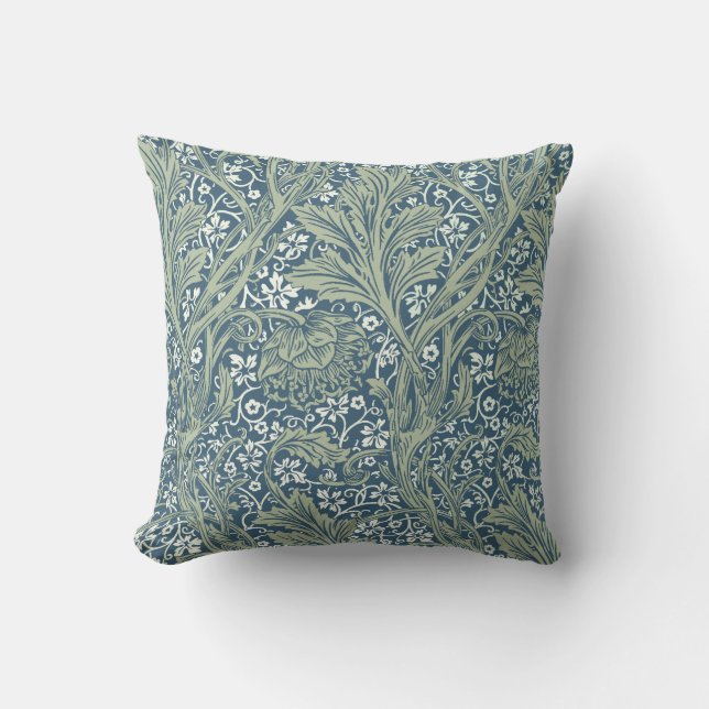 William Morris Vintage Arcadia Mönster Kudde (Framsida)