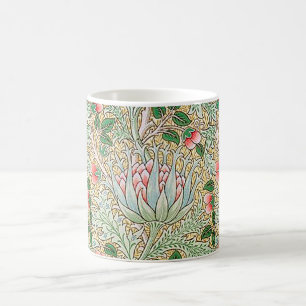 William Morris Vintage Artichoke Blommönster Co Kaffemugg