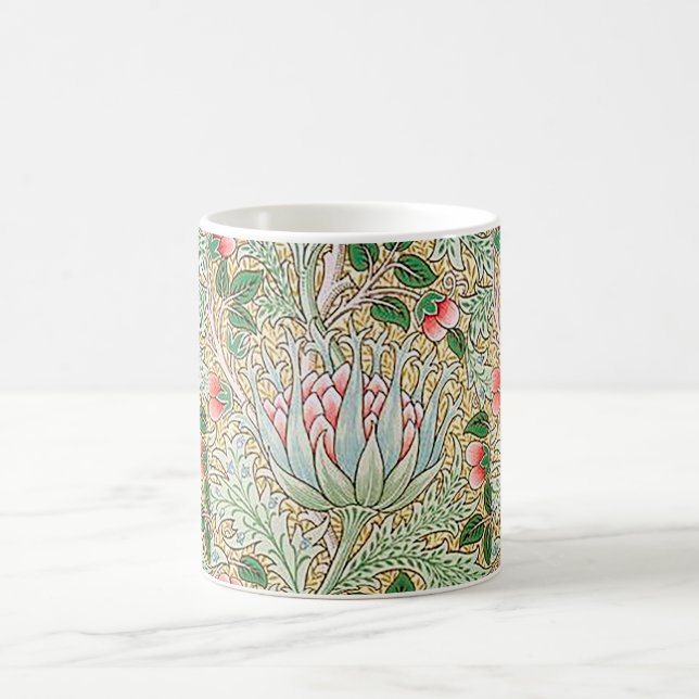 William Morris Vintage Artichoke Blommönster Co Kaffemugg (Center)