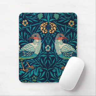 William Morris - Vintage Blommigt Birds Musmatta