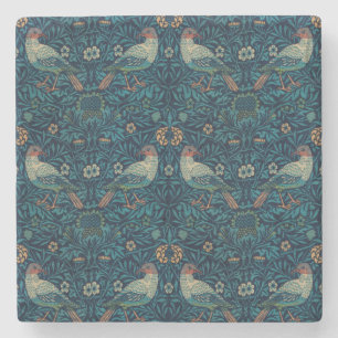 William Morris Vintage Blommigt Birds Stenunderlägg