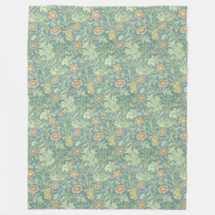 William Morris Vintage Blommigt Dubbla Boughs Fleecefilt
