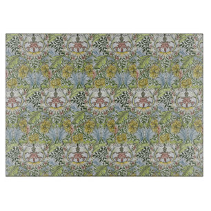 William Morris Vintage Blommigt Rosa Grönt Myrtle