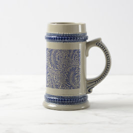 William Morris Vintage Blommönster Blue White Sejdel