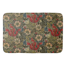 William Morris Vintage Elegant Blommönster Badrumsmatta