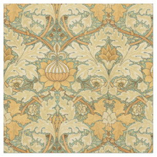 William Morris Vintage Foliage & Blommönster Tyg