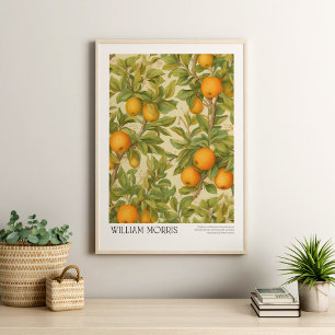 William Morris Vintage Fruits and Lövs Poster