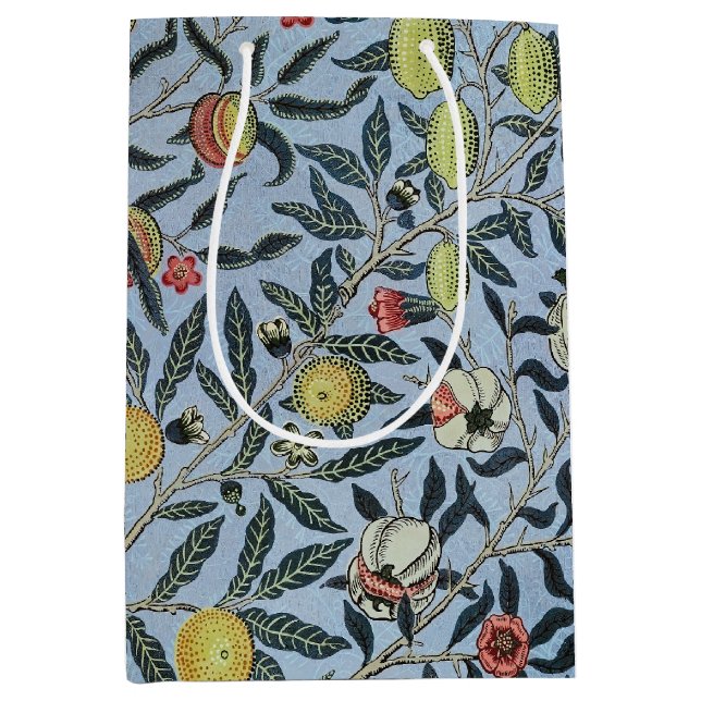 William Morris Vintage Granatäpple Fruktmönster (Framsidan)