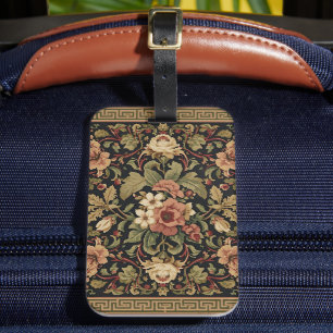 William Morris vintage Honeysuckle Blommönster Bagagebricka