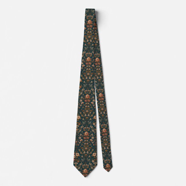 William Morris vintage Honeysuckle Blommönster Slips (Framsida)