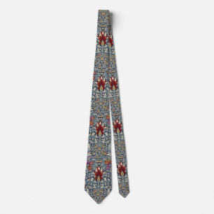 William Morris Vintage Indigo Blommönster Slips