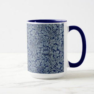 William Morris Vintage Mönster Bird och Anemone Mugg