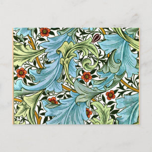William Morris vintage mönster - Granville Vykort