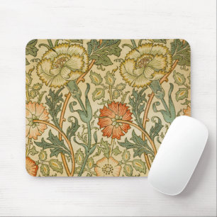 William Morris - Vintage Rosa och Ro Musmatta