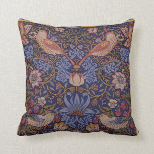 William Morris Vintage ’Strawberry Thief’ Kudde