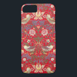 William Morris Vintage Strawberry Thief Mönster<br><div class="desc">Detta är ett digitalt utökat tryck som härstammar från ett antikt 1883-block som tryckts The Strawberry Thief mönster designat av William Morris. William Morris var en poet, romantiker, textildesigner och en viktig figur i British Arts and Crafts Movement. Hans design hade en medeltida inspirerad estetik och respekt för hantverksföretag och...</div>