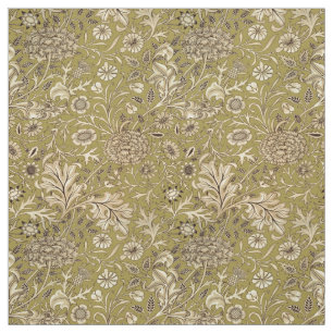 William Morris Vintage Thistles & Flowers Mönster Tyg
