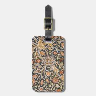 William Morris Vintage Trent Blått Blommönster Bagagebricka